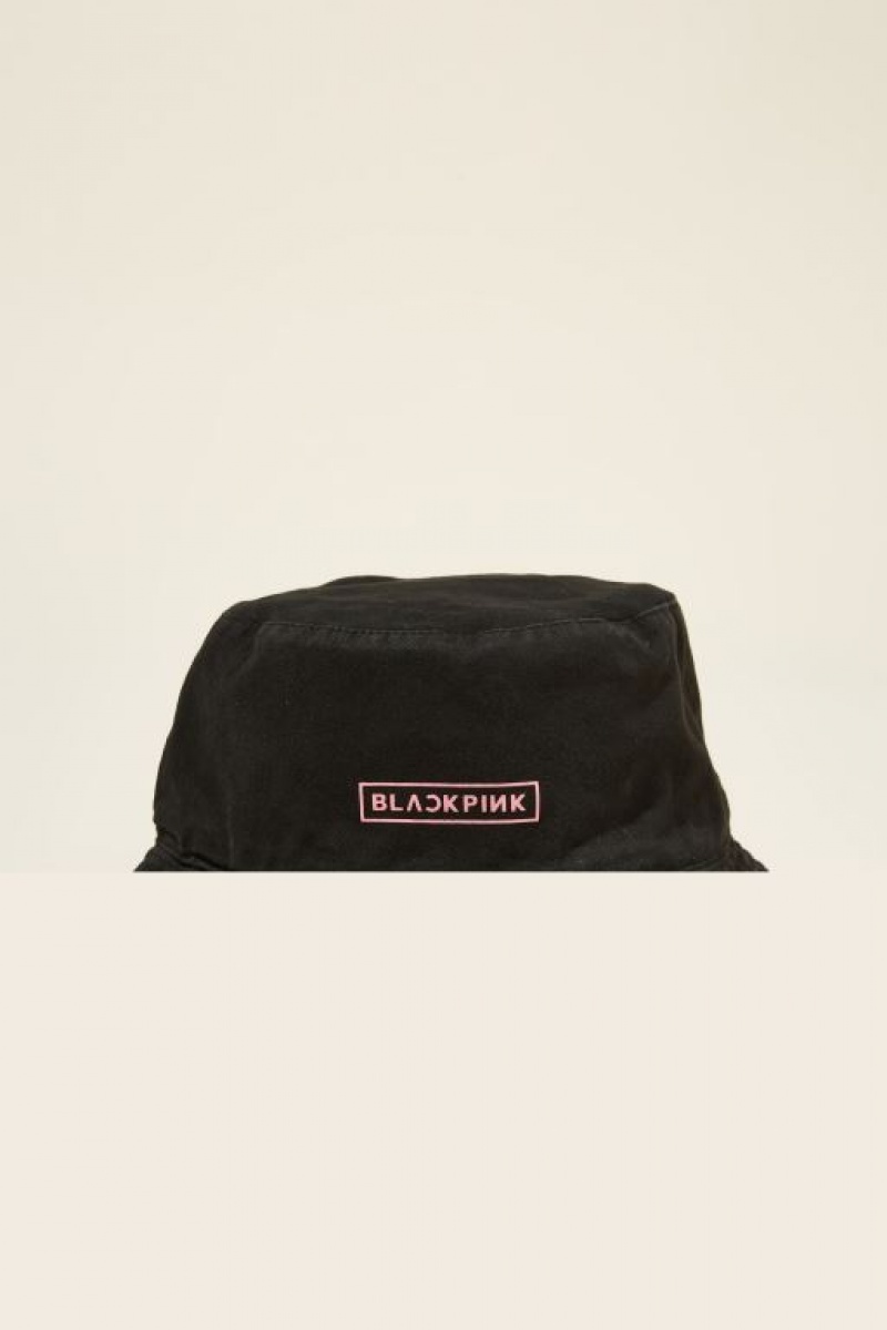 Cotton On License Reversible Bucket Women's Hats Black | KI7KfaXPpHG