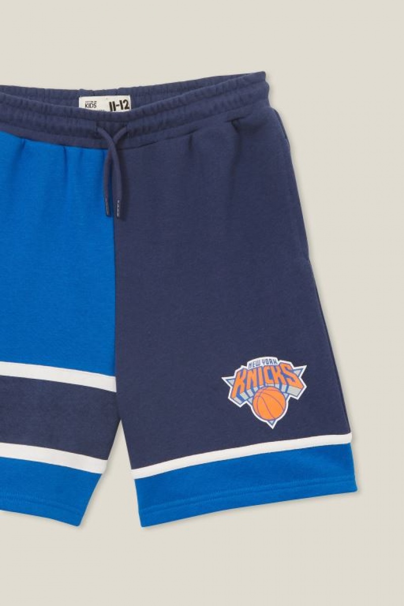 Cotton On License Slouch Fleece Boys' Shorts Blue | MGClxSMD6MF