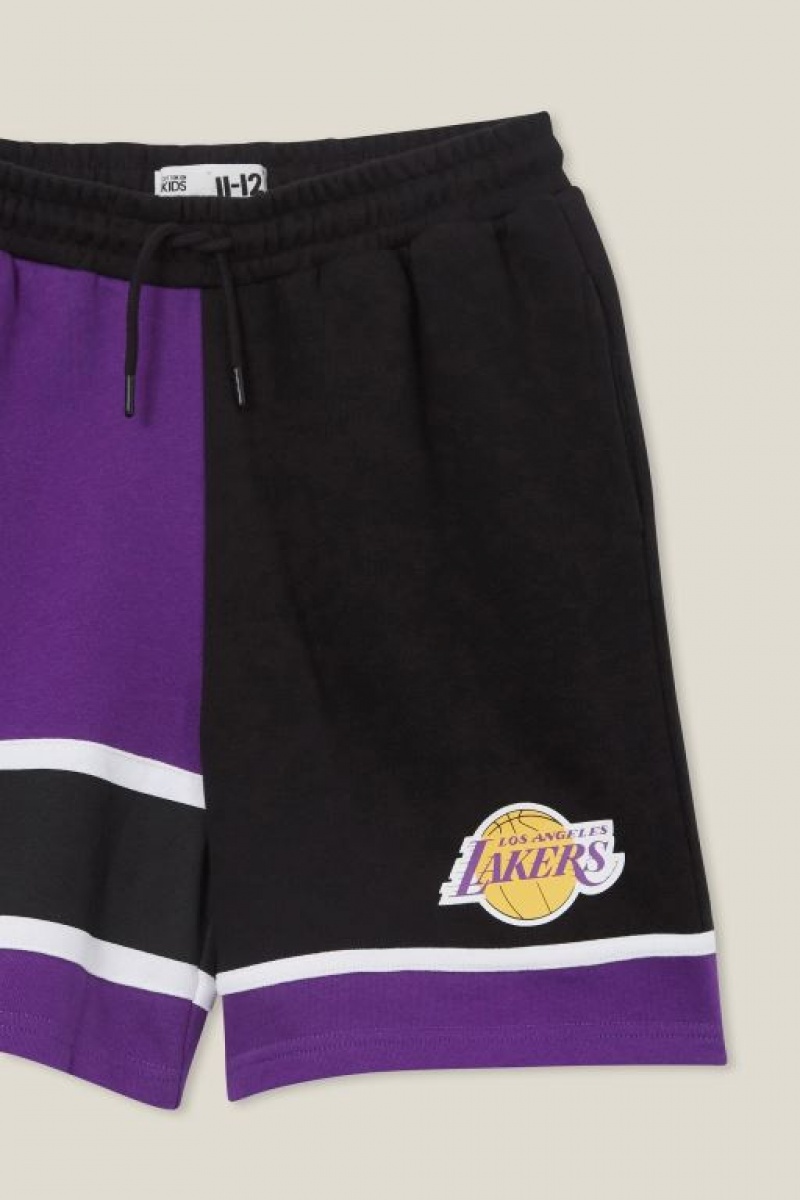 Cotton On License Slouch Fleece Boys' Shorts Purple | U9puyUnMdTl