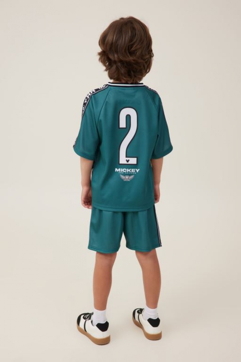Cotton On License Soccer Boys' Shorts Green | zzeUK6TNove