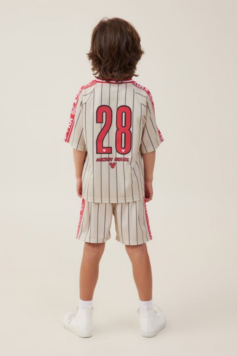 Cotton On License Soccer Boys' Shorts Stripes | dWOnMXcmc4C