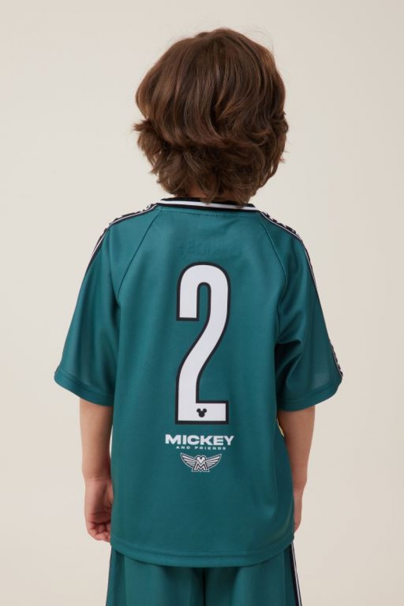 Cotton On License Soccer Jersey Boys' T Shirts Green | xBRzdVEGSsP