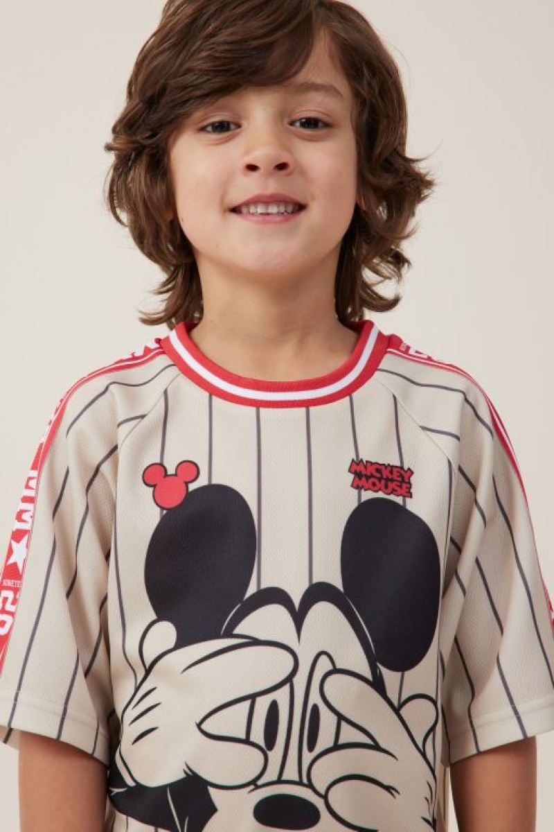 Cotton On License Soccer Jersey Boys' T Shirts Stripes | uAudS21hLvs