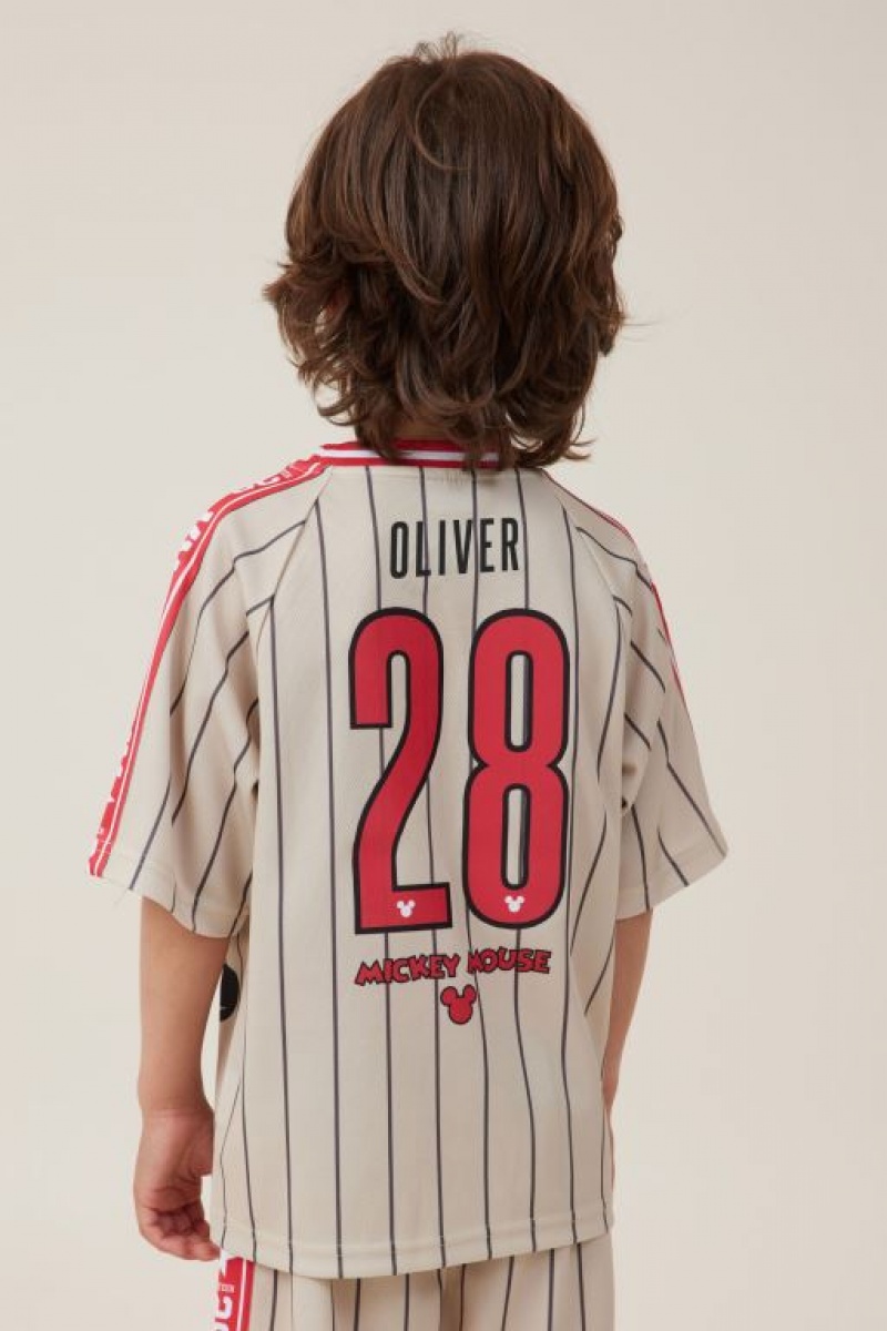 Cotton On License Soccer Jersey - Personalised Boys\' T Shirts Stripes | sFhhEFOA6t7
