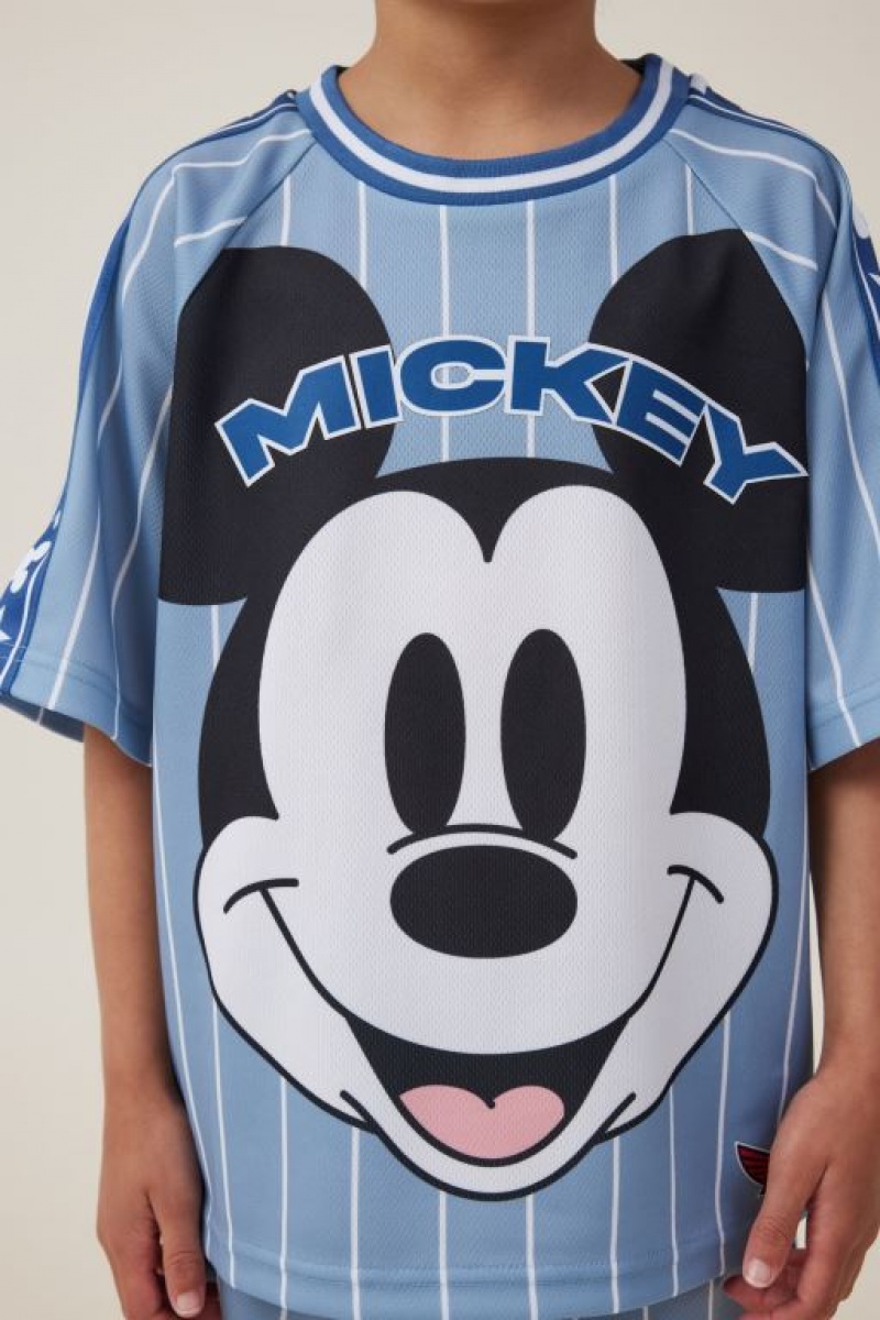 Cotton On License Soccer Jersey - Personalised Boys' T Shirts Blue Stripes | xTfem7MhAnd