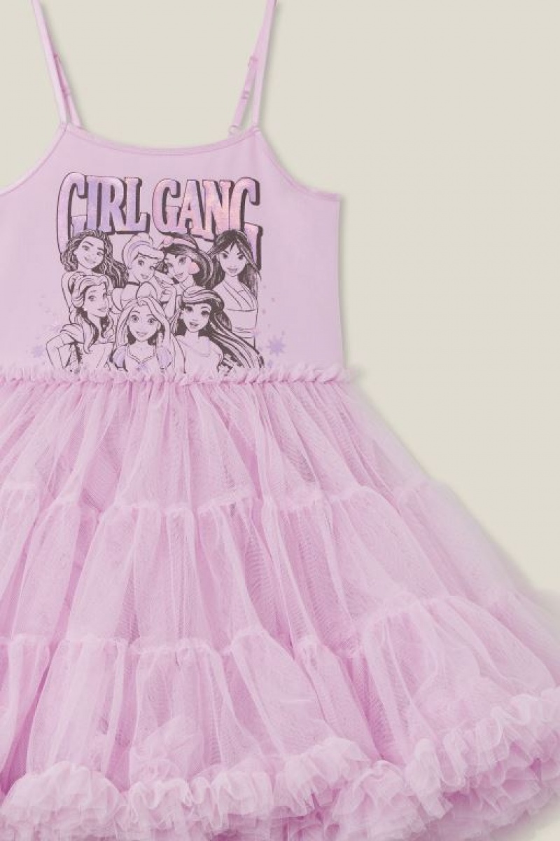 Cotton On License Tori Up Girls' Dress Purple | HBhHN5MUPfX