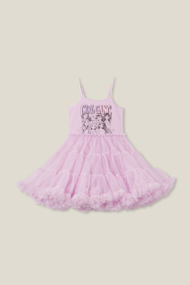 Cotton On License Tori Up Girls\' Dress Purple | HBhHN5MUPfX
