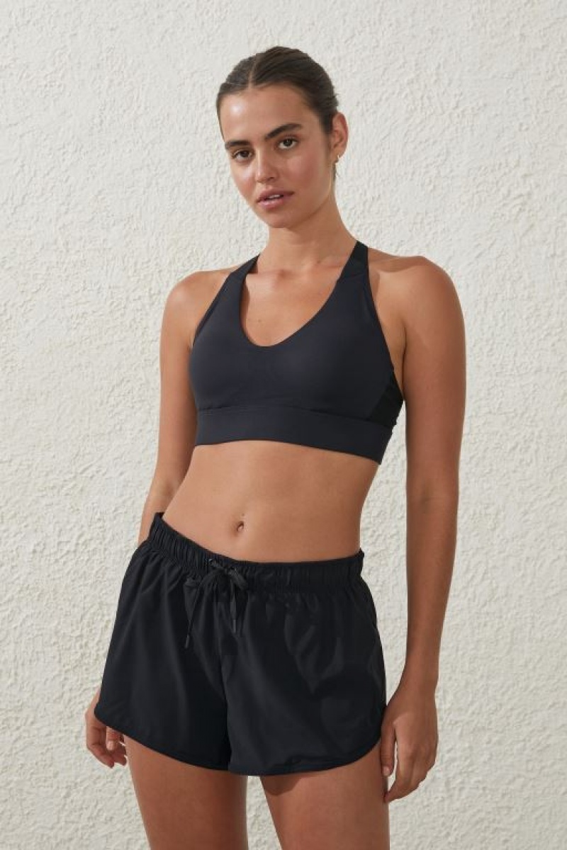 Cotton On Lifestyle Move Jogger Women's Shorts Black / Grey | EAjpgYZ4yXw