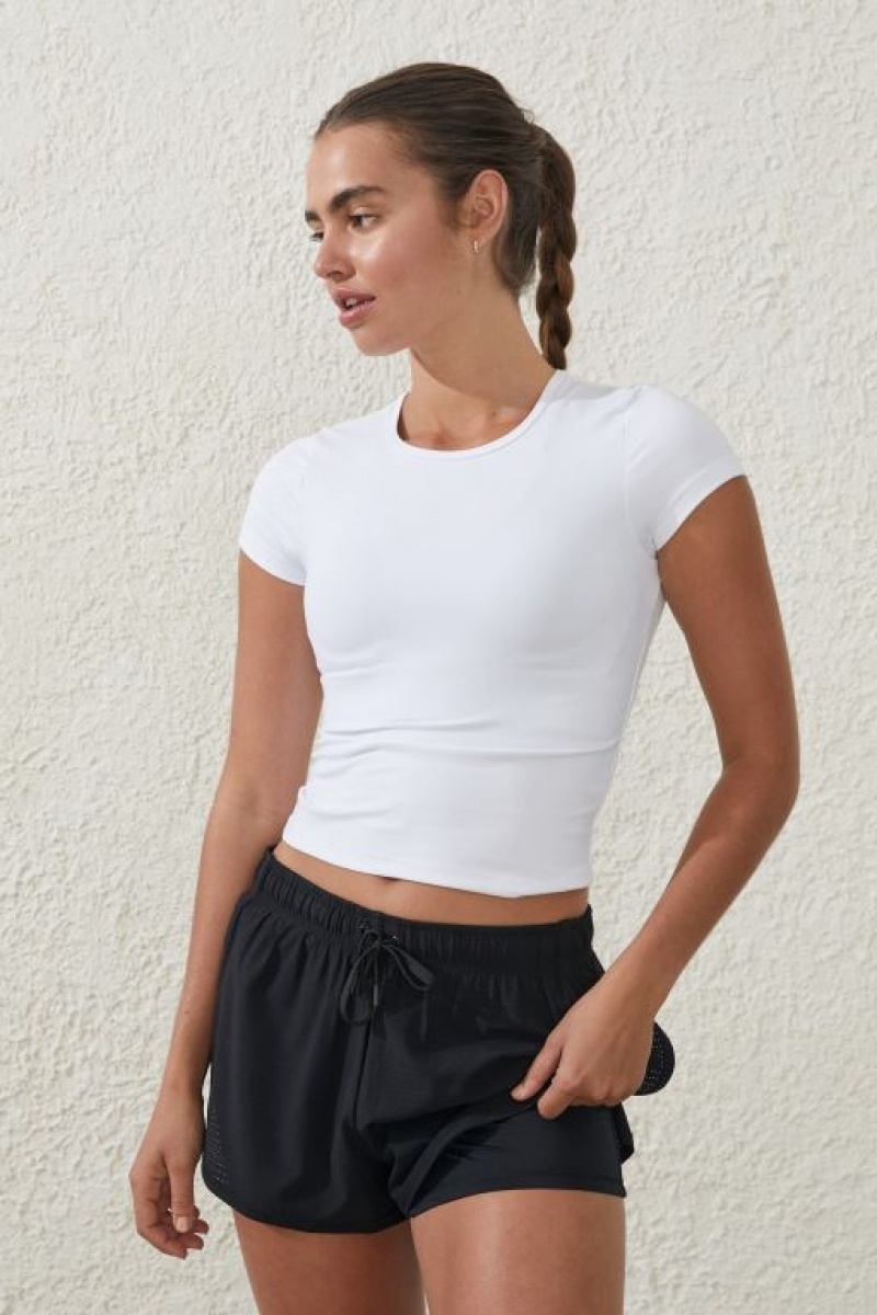 Cotton On Lifestyle Move Jogger Women's Shorts Black | Z8nmh9OvdOa