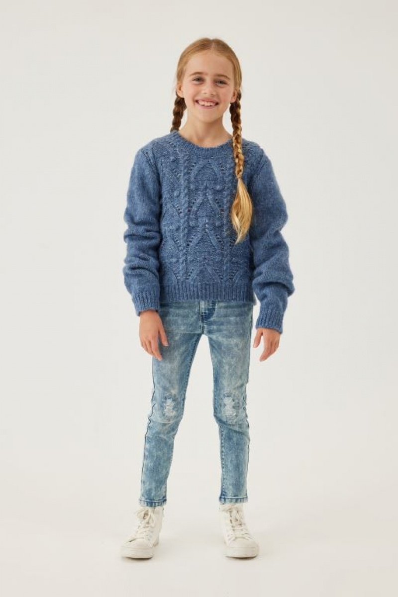 Cotton On Lisa Jumper Girls' Jackets Blue | AikvGtaPuVF