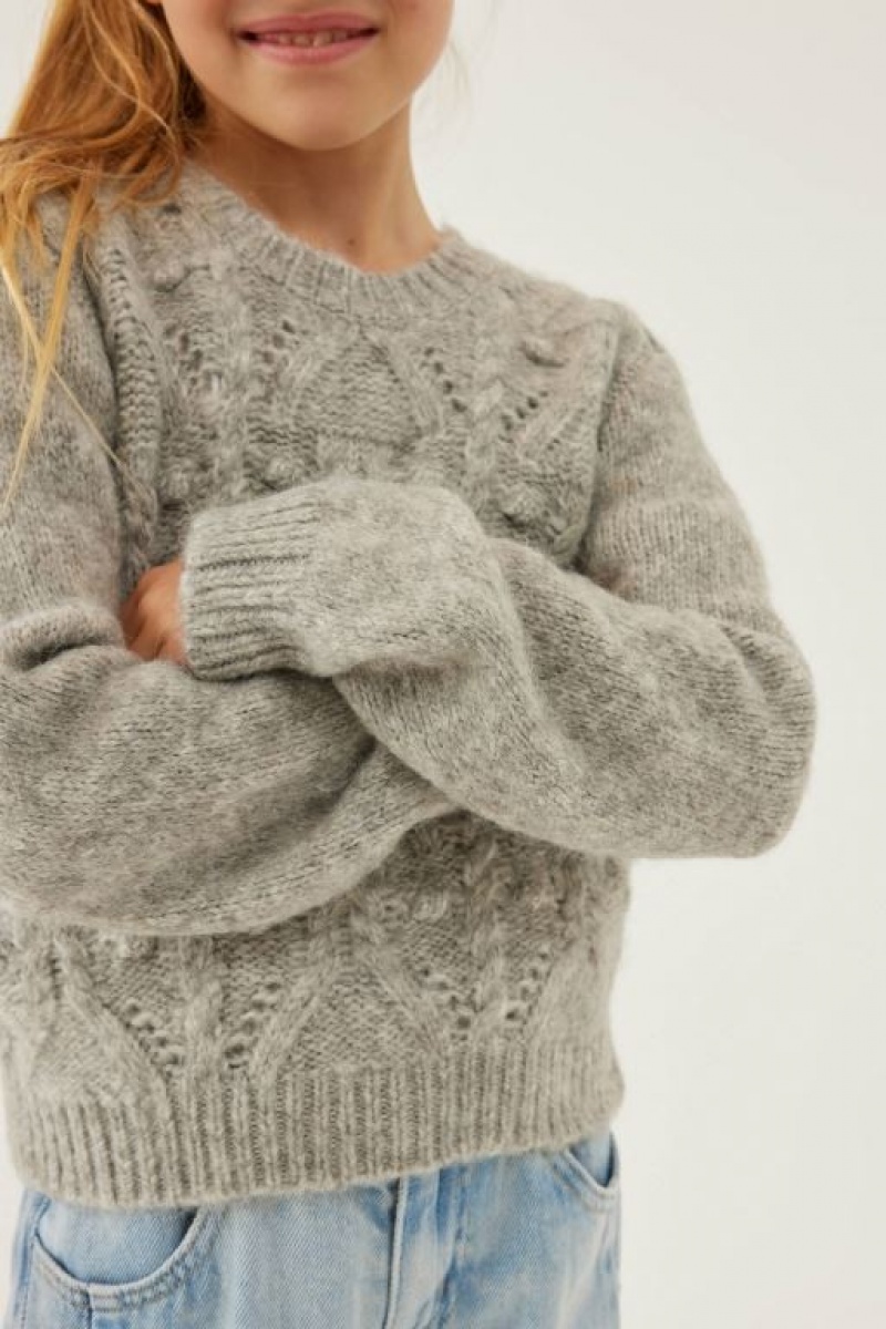 Cotton On Lisa Jumper Girls' Jackets Grey | MSK7SJuO2AG