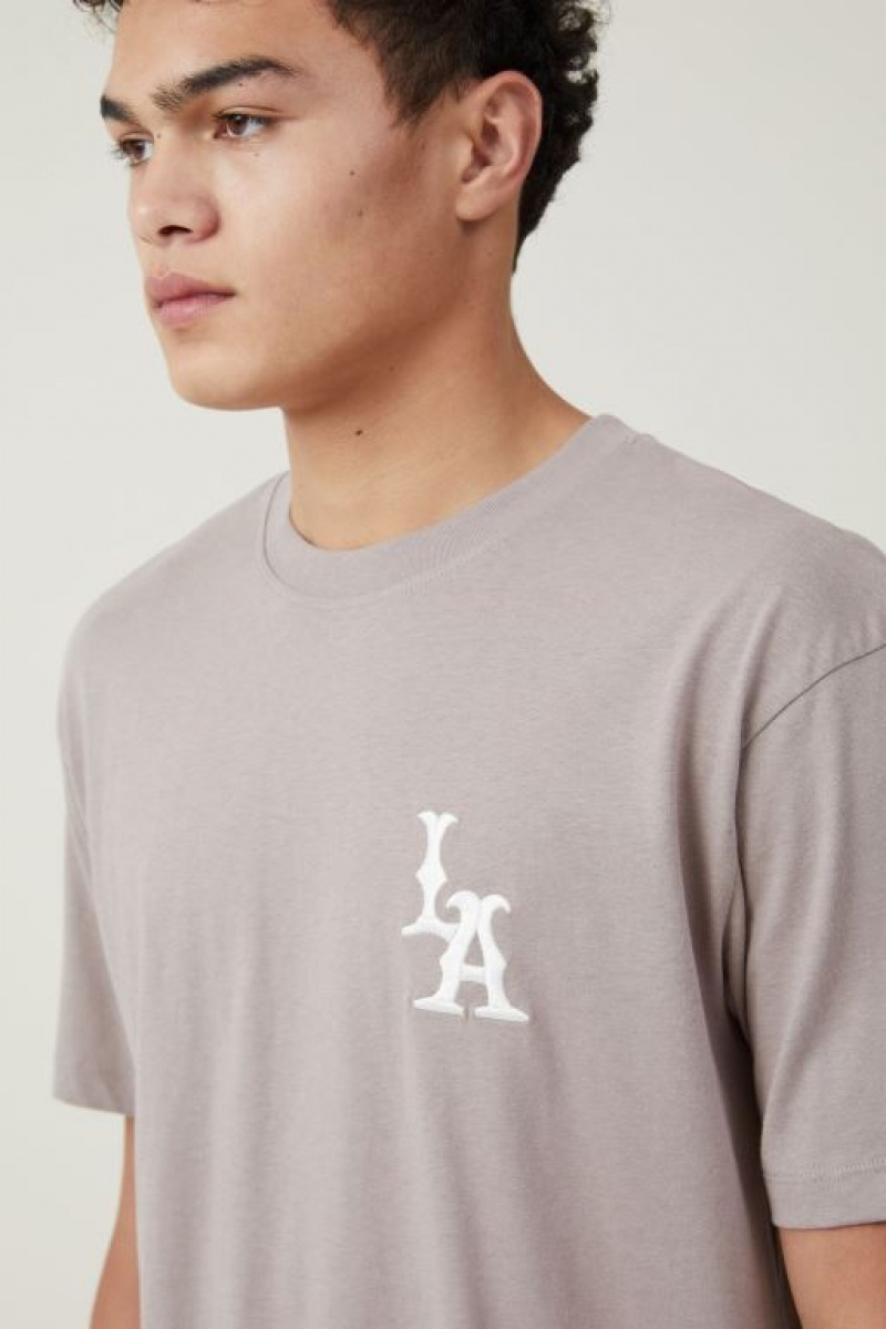 Cotton On Loose Fit Men's Graphic T-Shirts Dusk | tdffxqyQthm