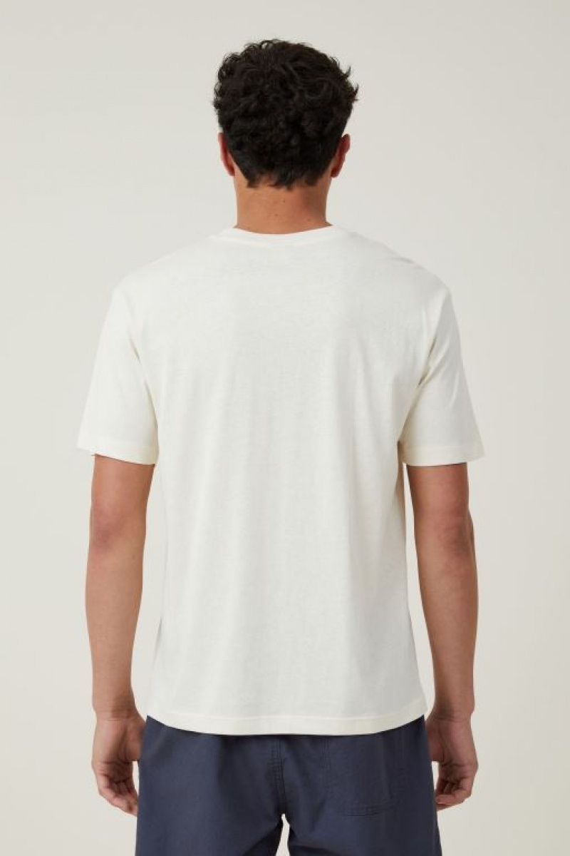 Cotton On Loose Fit Men's Graphic T-Shirts Creampuff | fyf49pQ4X1j