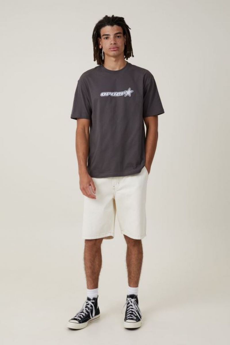 Cotton On Loose Fit Men's Graphic T-Shirts Faded | UNpZwx2vS9S