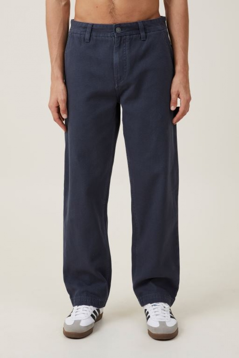 Cotton On Loose Fit Men's Jeans Navy | Sp0lMTopgyr