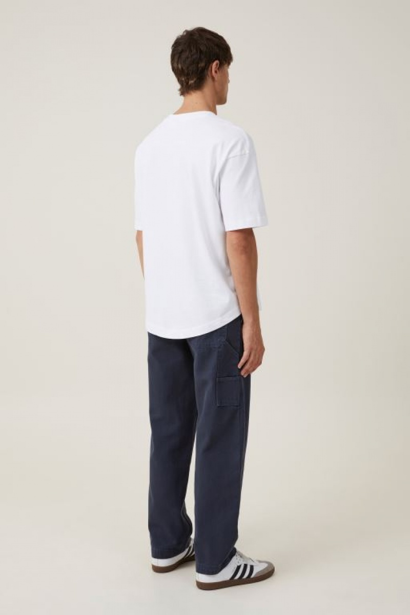 Cotton On Loose Fit Men's Jeans Navy | Sp0lMTopgyr