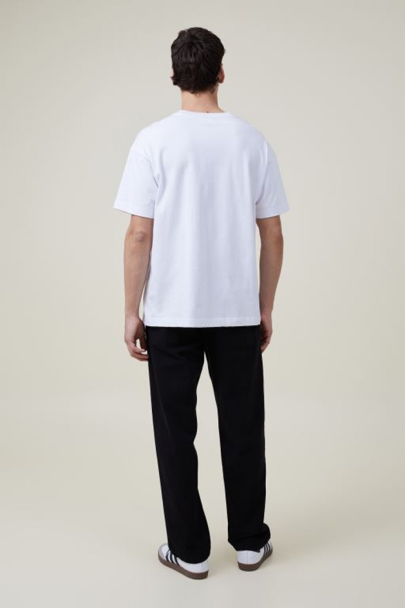 Cotton On Loose Fit Men's Pants Black | WeVihm3LxJU