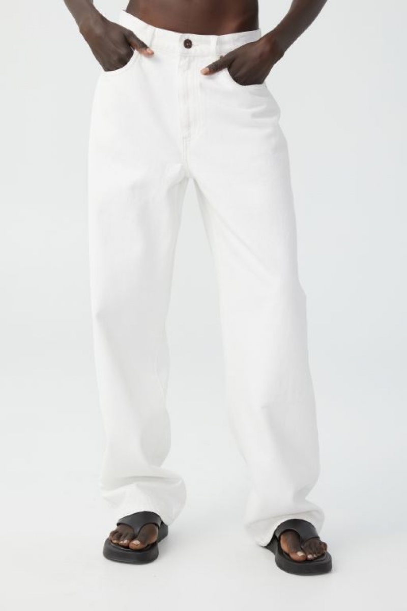 Cotton On Loose Straight Jean Women's Pants Whitehaven | p8yOFQLnt7h