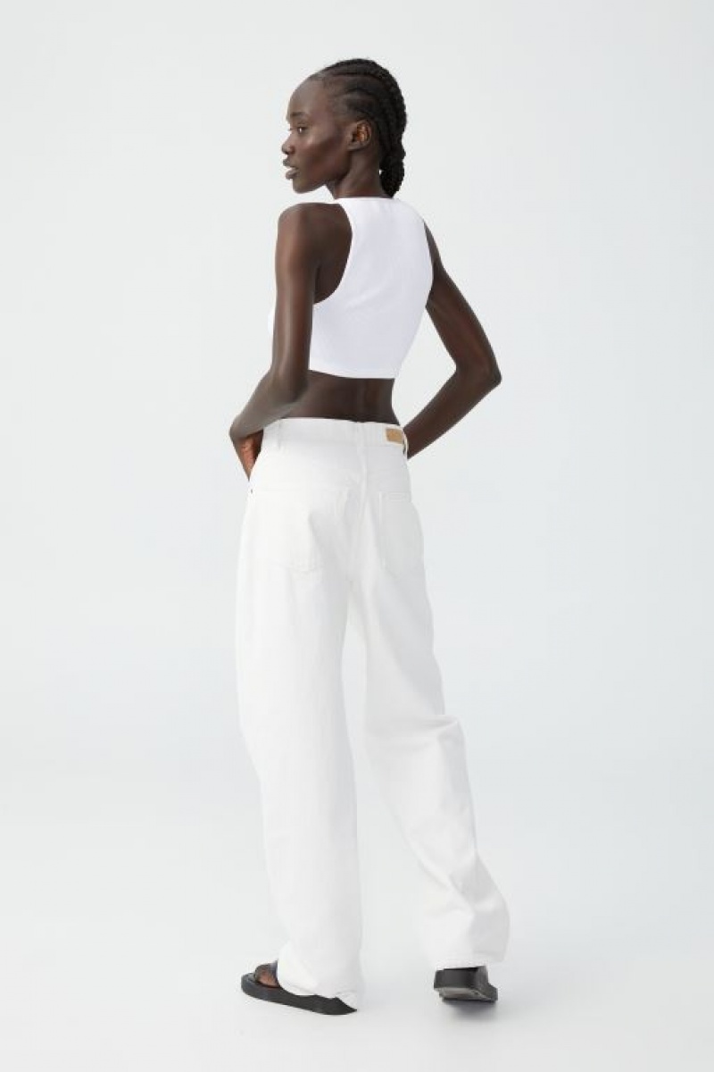 Cotton On Loose Straight Women's Jeans Whitehaven | CA4DWaHxgSk