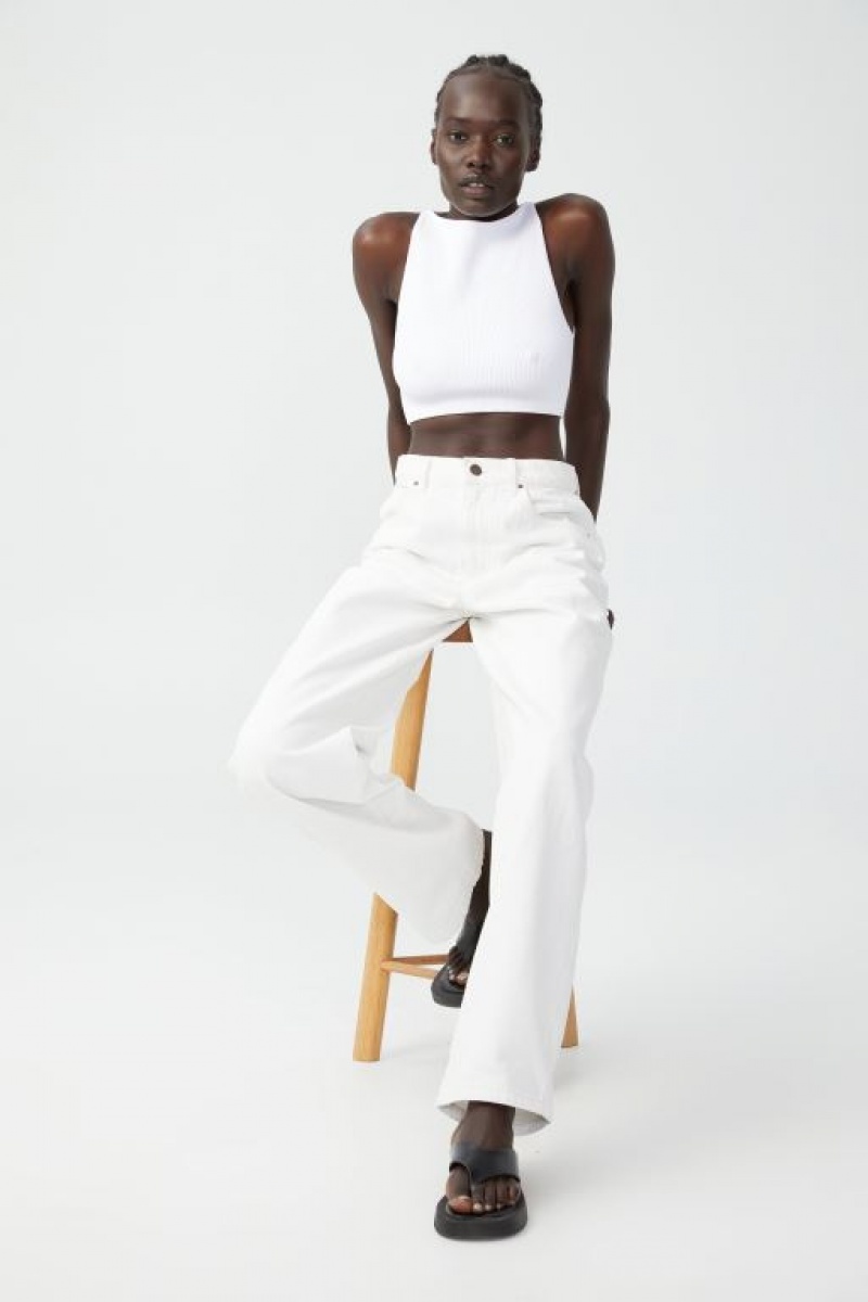 Cotton On Loose Straight Women\'s Jeans Whitehaven | CA4DWaHxgSk