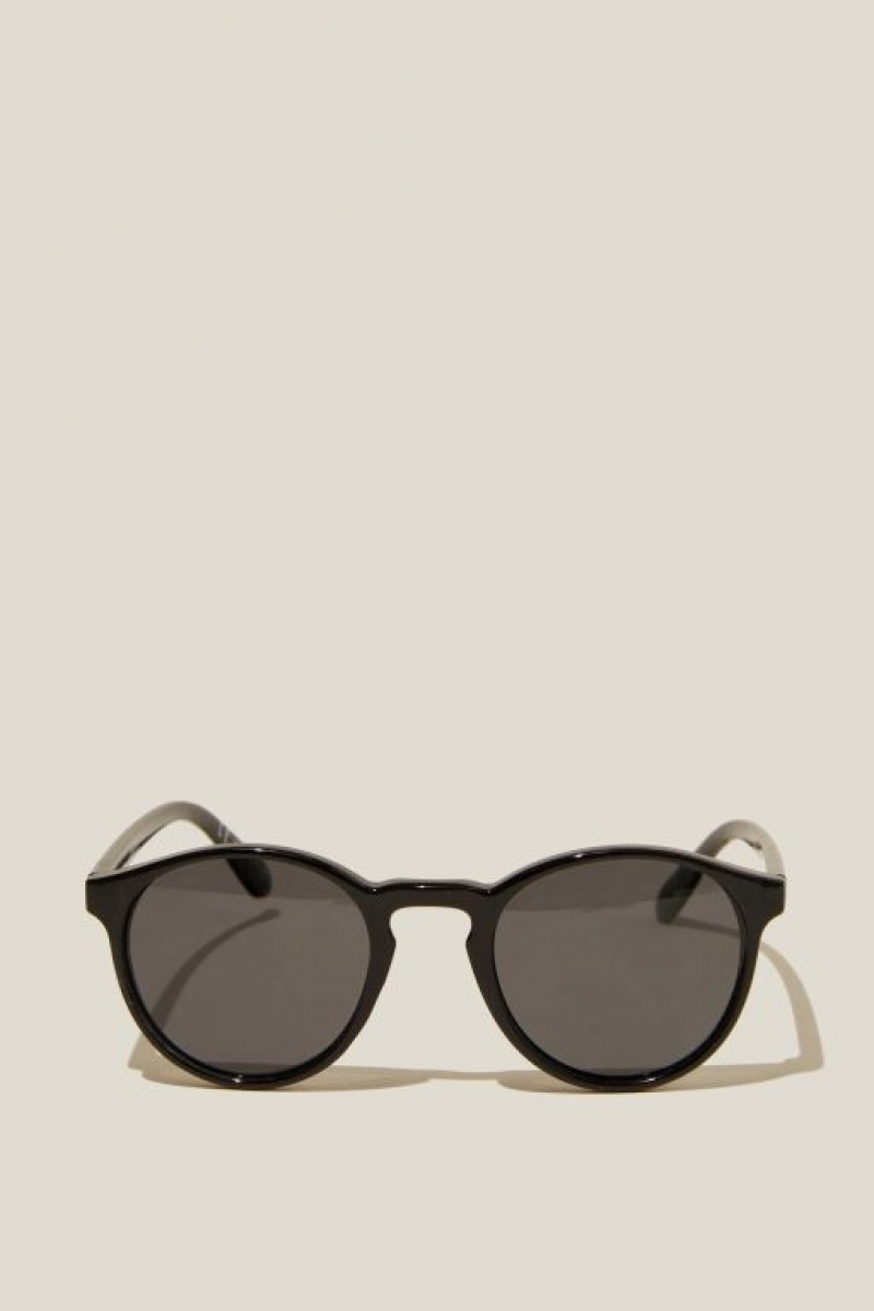 Cotton On Lorne Polarized Men\'s Sunglasses Black | eDsasvJULYb