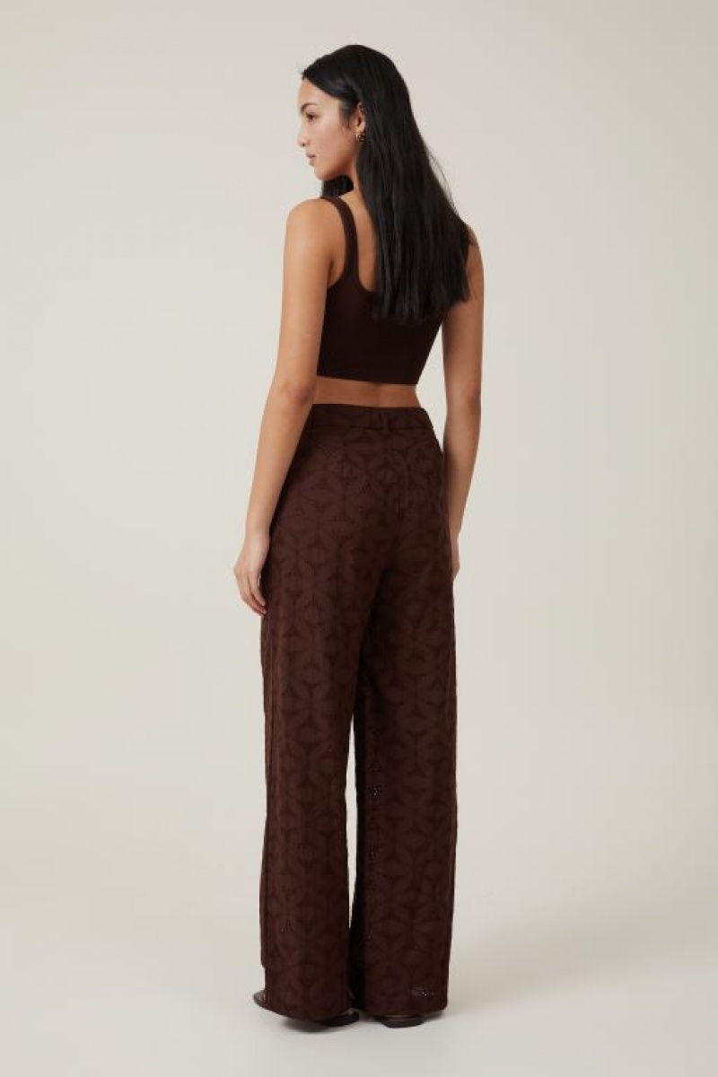 Cotton On Luna Women's Pants Dark | cb8TAUYiDT9