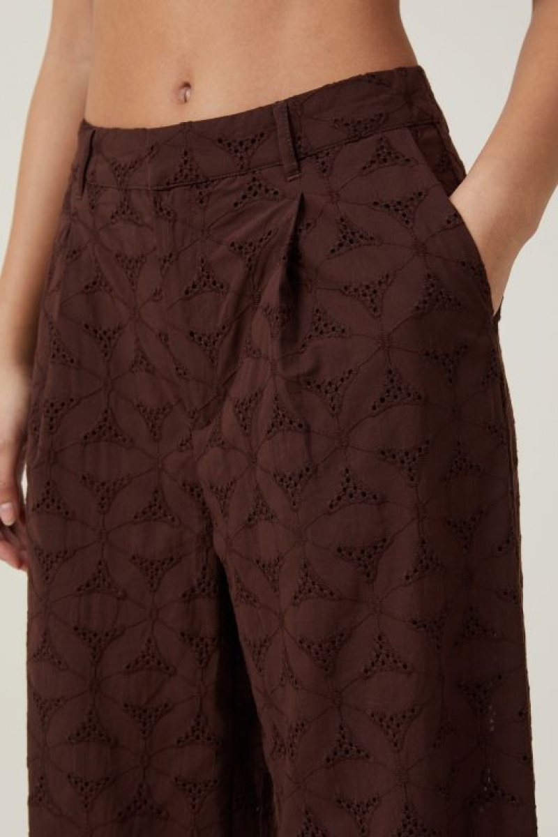 Cotton On Luna Women's Pants Dark | cb8TAUYiDT9