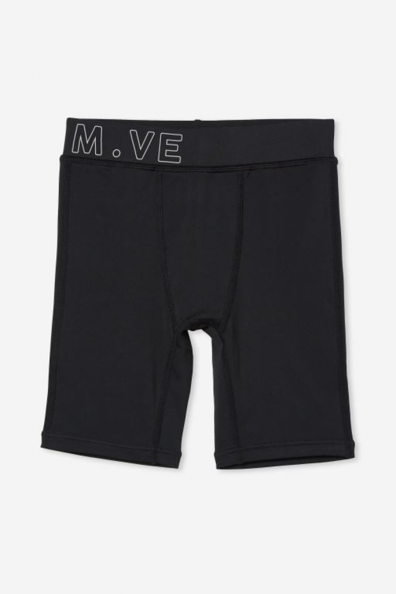 Cotton On M.Ve Shortie Tight Boys\' Shorts Black | 1DwCu9S2CLt