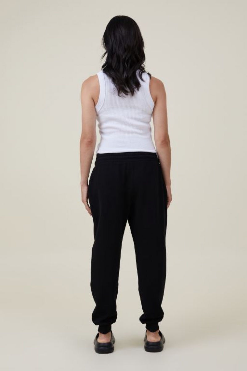 Cotton On Maternity Classic Track Women's Pants Black | vI7Fz5uRJ82