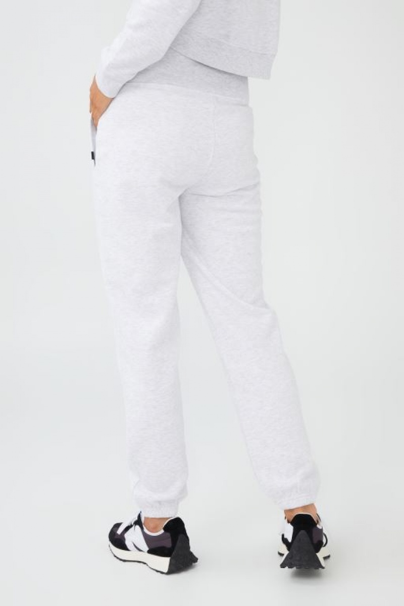 Cotton On Maternity Plush Gym Track Women's Pants Grey | C6mGZv2D5Sq