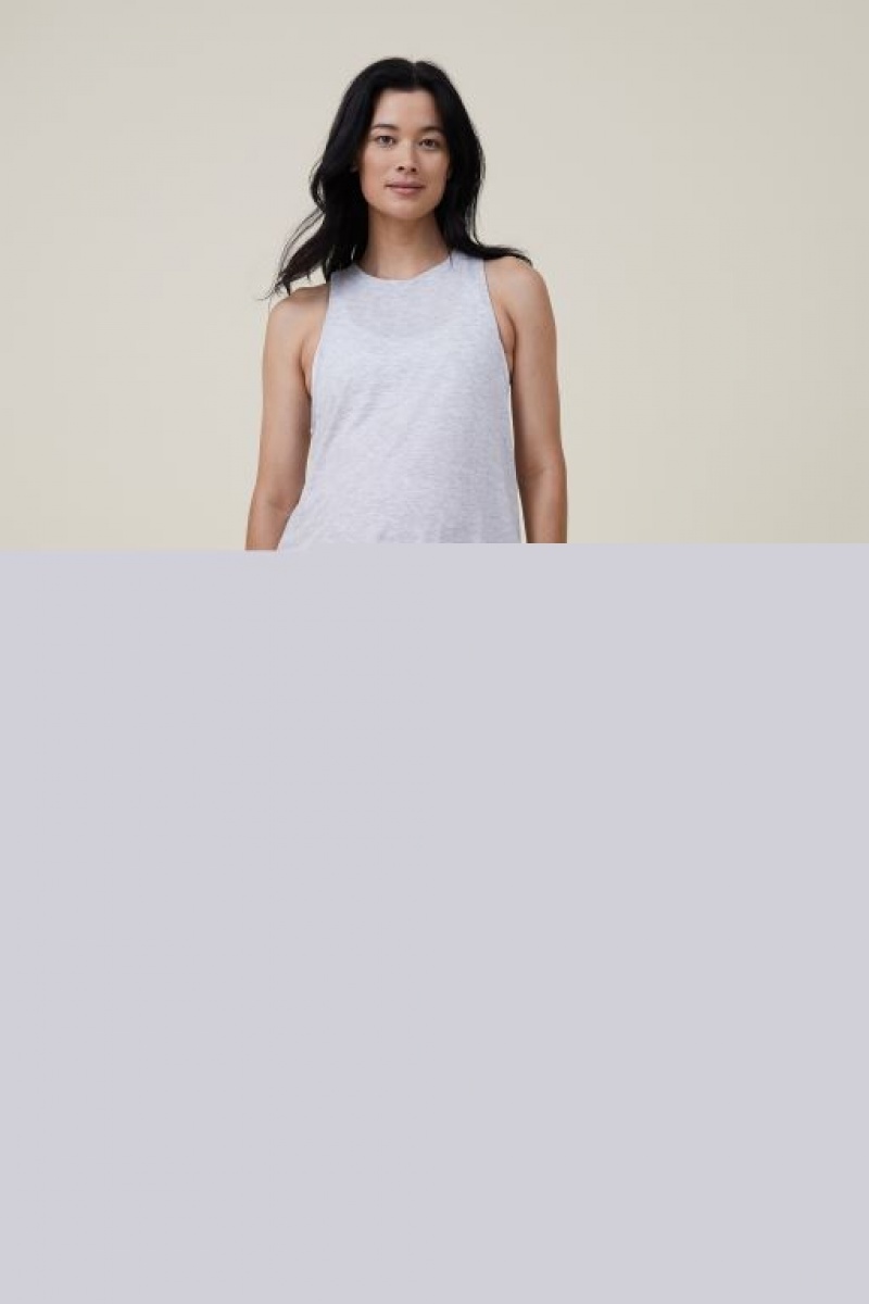 Cotton On Maternity V2 Women's Tanks Grey | IyHWD9LJIw6