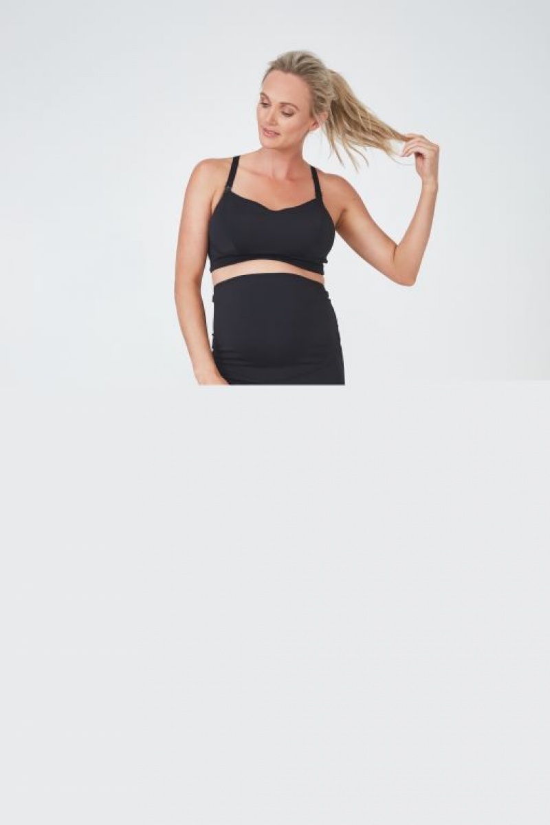 Cotton On Maternity Women's Bike Shorts Black | Vid7Wz5HWLq
