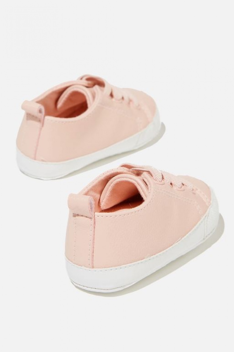 Cotton On Mini Classic Girls' Sneakers Coral | nNb33oCqLCD