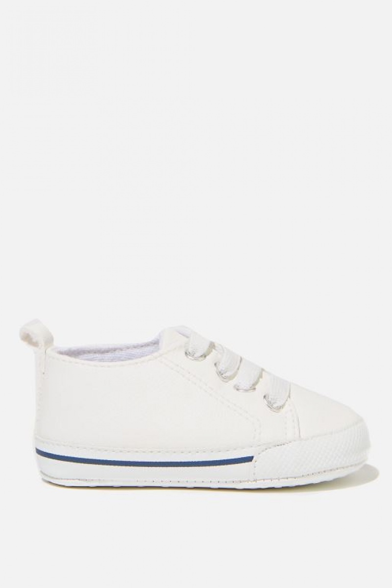 Cotton On Mini Classic Girls' Sneakers White | e1eXSm4jWxq
