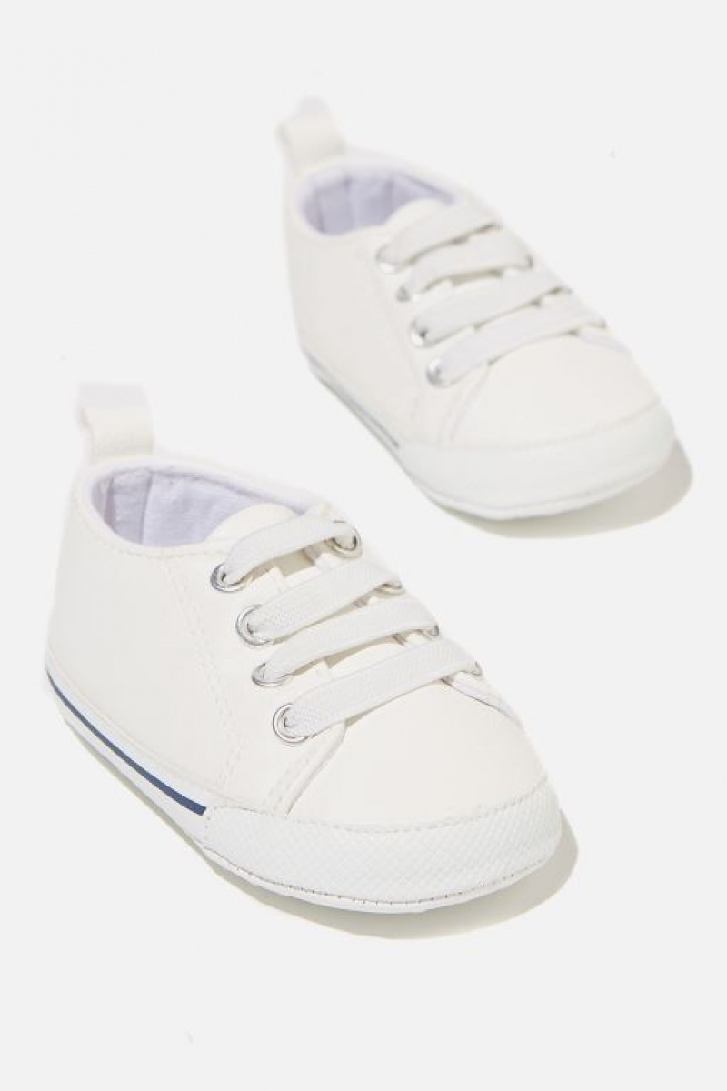 Cotton On Mini Classic Girls\' Sneakers White | e1eXSm4jWxq
