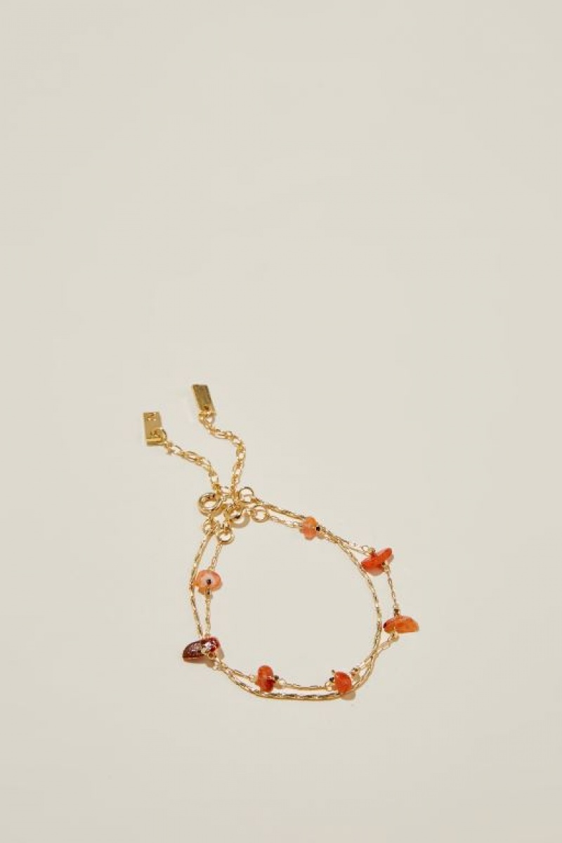 Cotton On Multipack Bracelet Women\'s Jewellery Gold | E0w87GLgzj5
