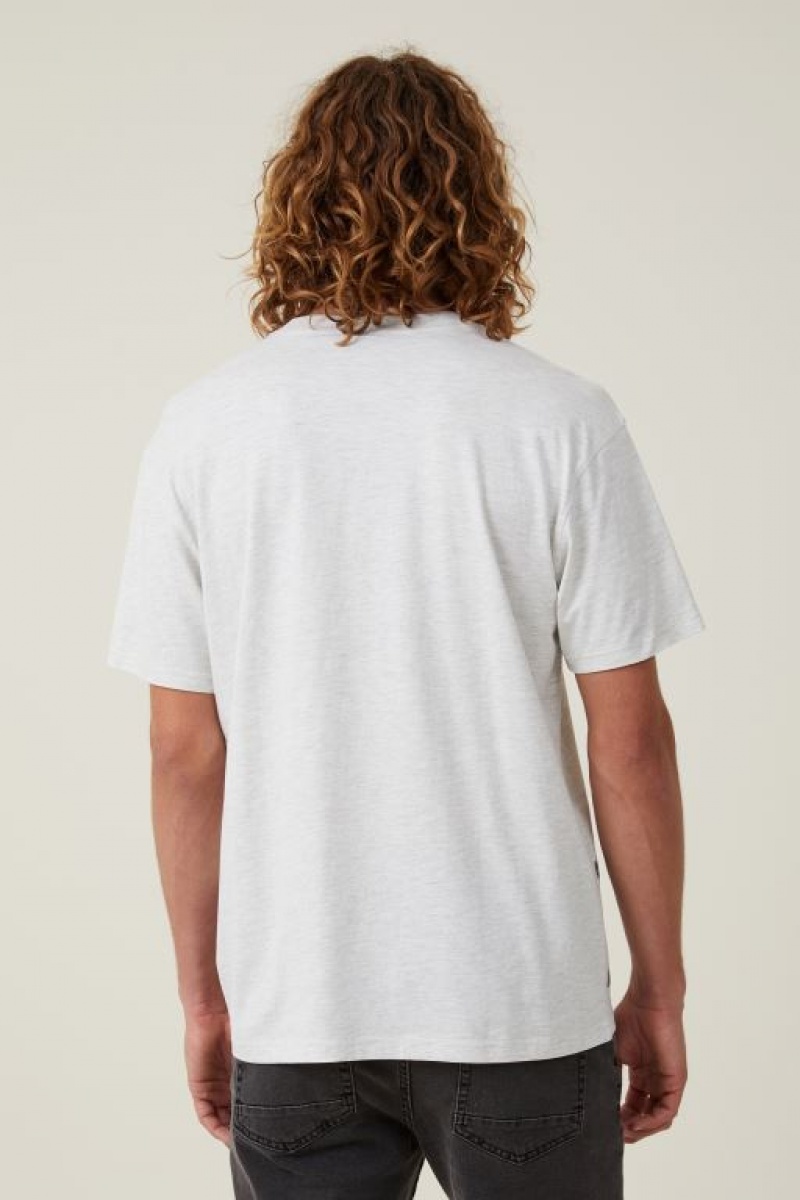 Cotton On Nascar Loose Fit Men's Graphic T-Shirts White | zJcLBtQ83vR