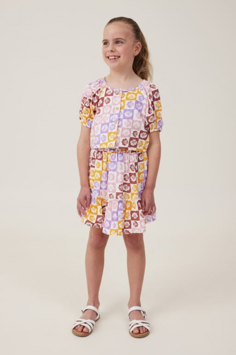 Cotton On Natalie Girls' Skirts Multicolor | TQHqZA8JXVP