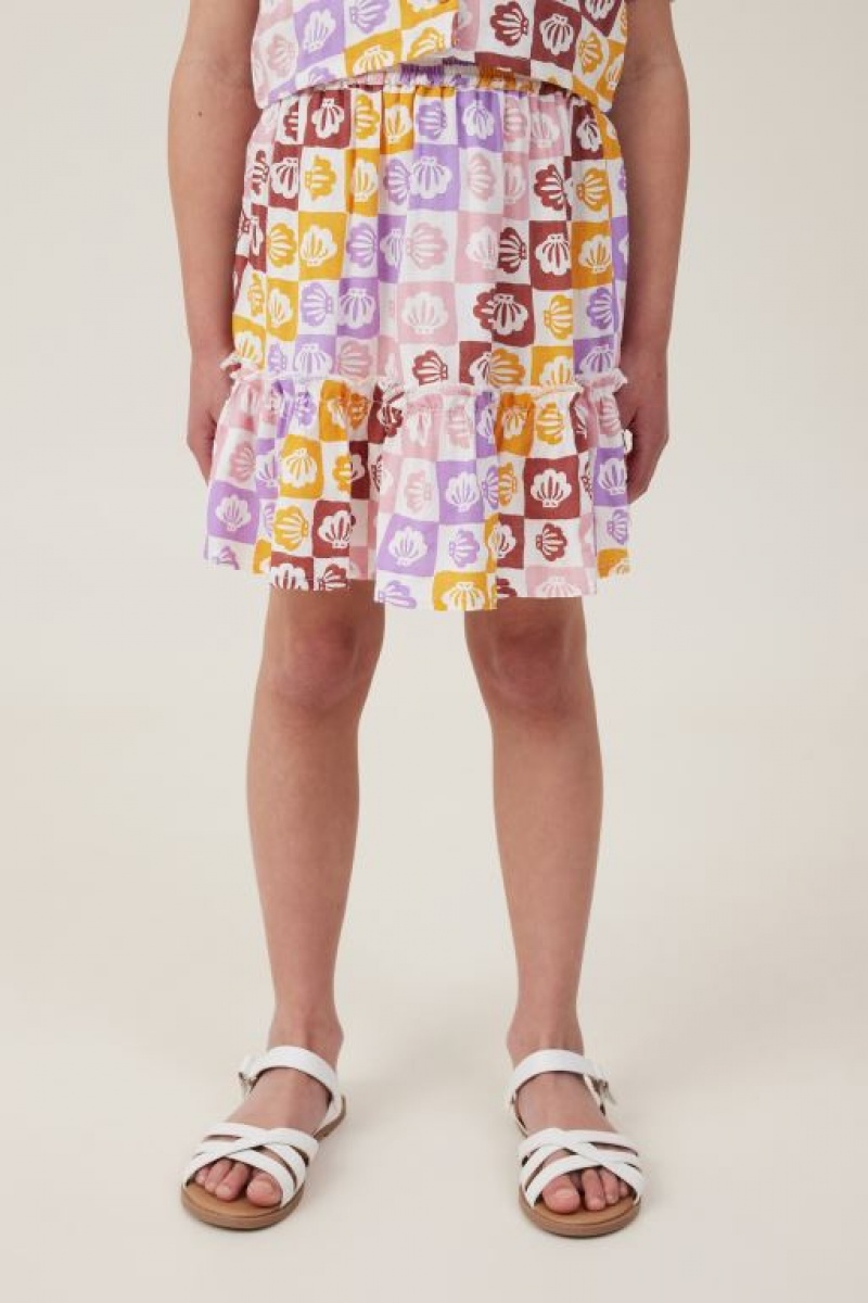 Cotton On Natalie Girls\' Skirts Multicolor | TQHqZA8JXVP