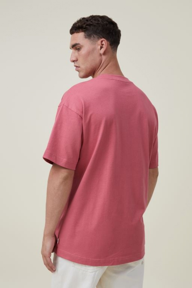Cotton On Nba Box Fit Men's Graphic T-Shirts Red | MrgK6dwkIWk
