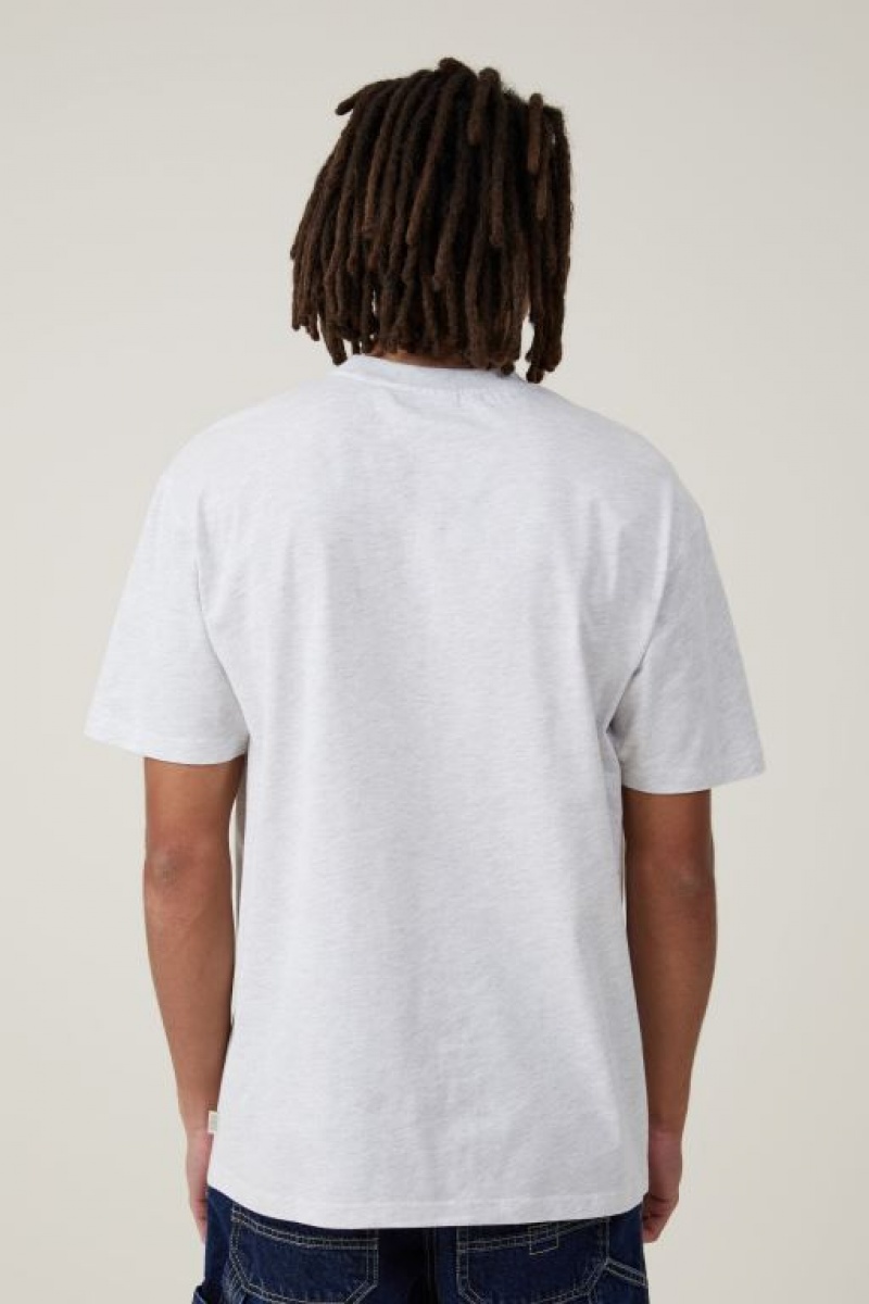 Cotton On Nba Loose Fit Men's Graphic T-Shirts White | g1cTBkbkC1a