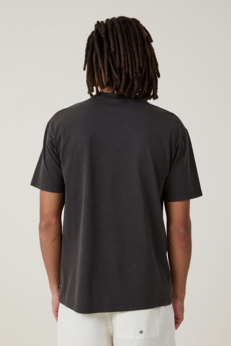 Cotton On Nba Loose Fit Men's Graphic T-Shirts Black | zr9j4U9KkY8