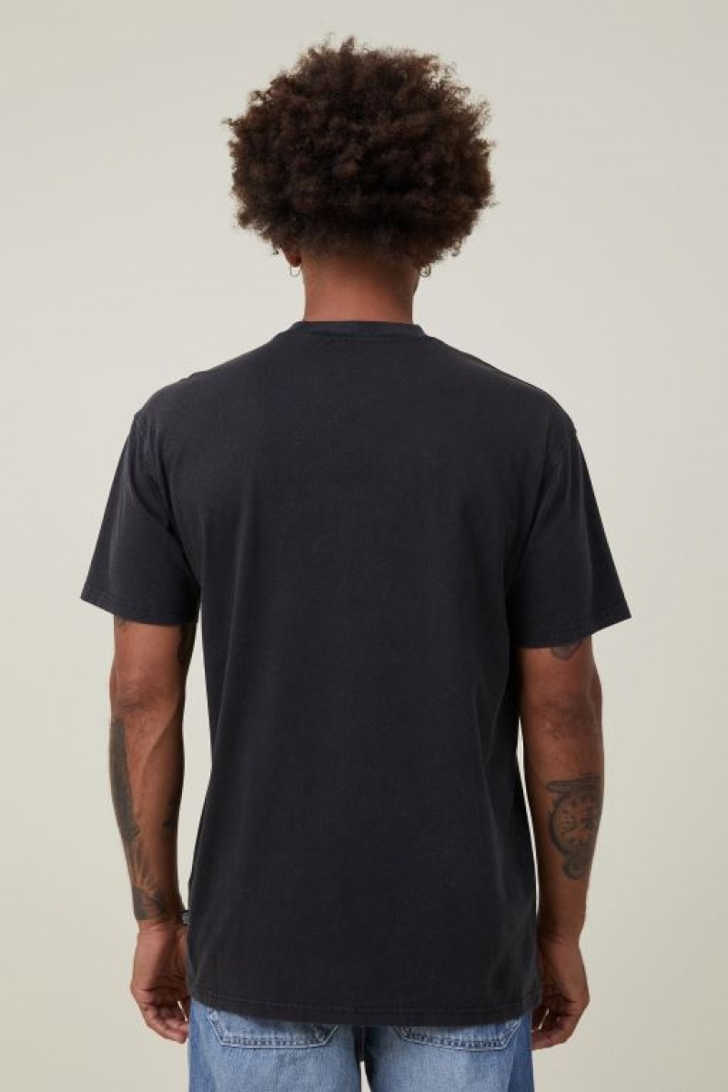 Cotton On Nba Loose Fit Men's Graphic T-Shirts Black | MKEsg62EY8o