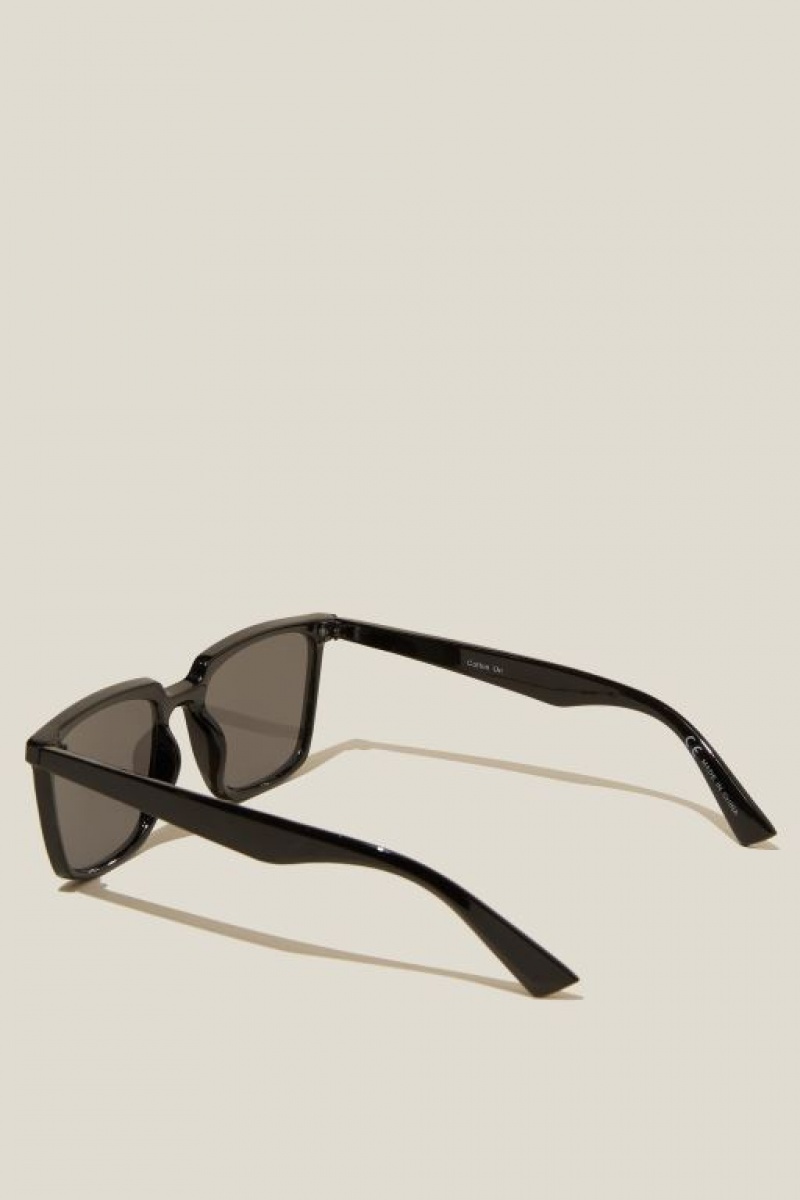 Cotton On Newtown Men's Sunglasses Black | RpoH8dS0RTT