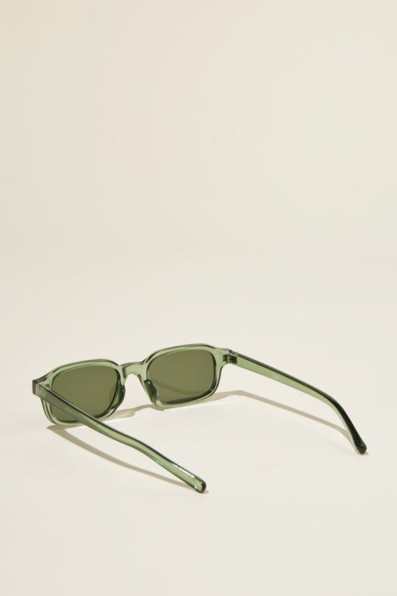 Cotton On Ollie Square Women's Sunglasses Khaki | yqhzqGemJU3