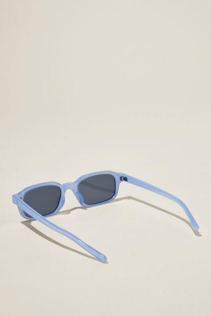 Cotton On Ollie Square Women's Sunglasses Blue | X0ra7pv1qDl
