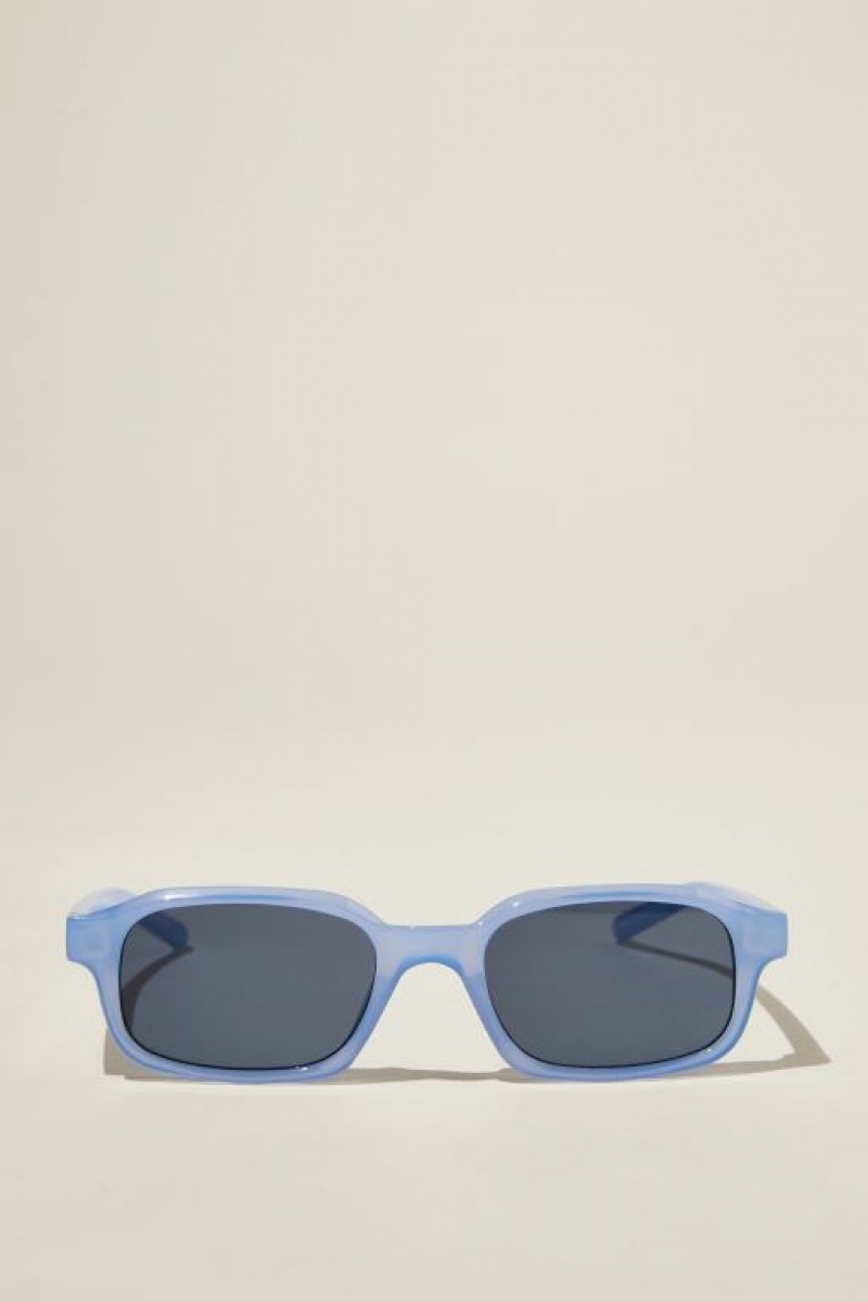 Cotton On Ollie Square Women\'s Sunglasses Blue | X0ra7pv1qDl