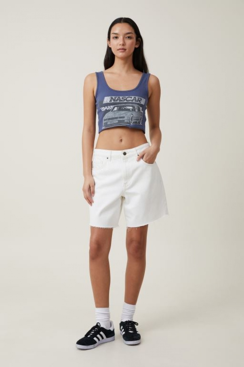 Cotton On Organic Rib License Women's Graphic T-Shirts Navy | j9AfEDqFqLJ