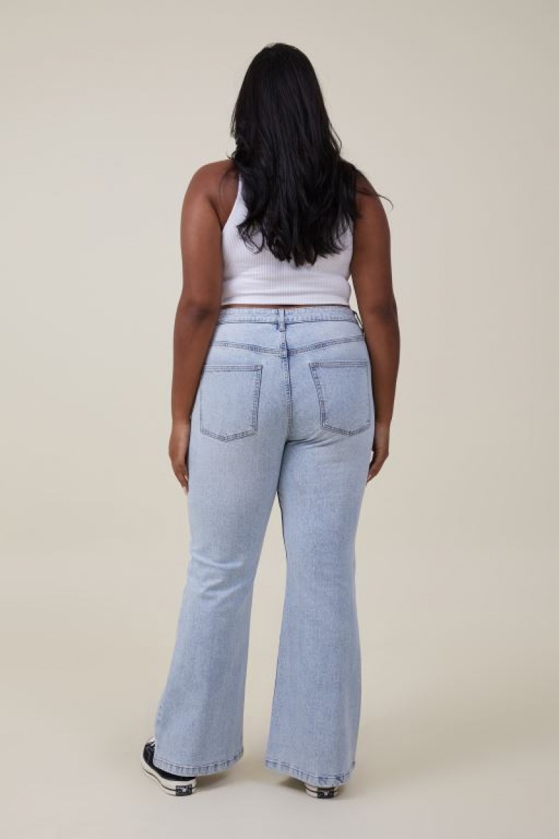 Cotton On Original Flare Women's Jeans Blue | rdSrH6lXzYw