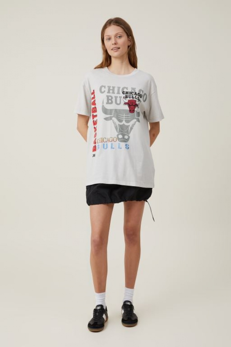 Cotton On Oversized Fit Nba License Women's Graphic T-Shirts Lcn | AAq4sDN4nRF